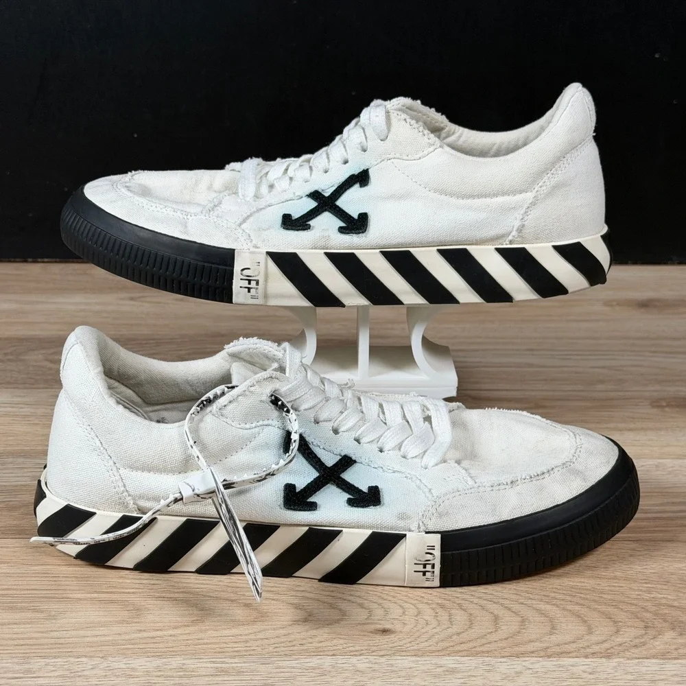 Off-White | Shoes | Offwhite Low Vulcanized Shoes Mens Size  display picture 2